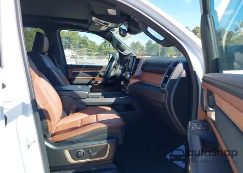 2024 Ram 1500 Limited Longhorn 4X4 5'7 Box из США, поврежденный, VIN 1C6SRFKT9RN180353